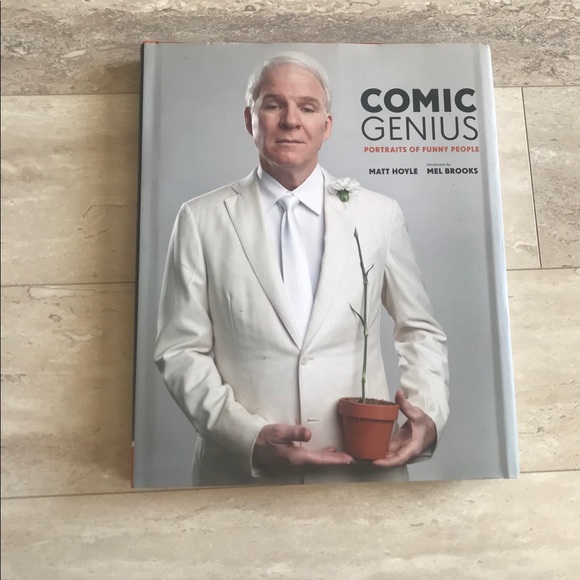 NWT Comic Genius: Portraits of Funny People Book